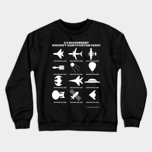 Funny UFO Weather Balloon Crewneck Sweatshirt